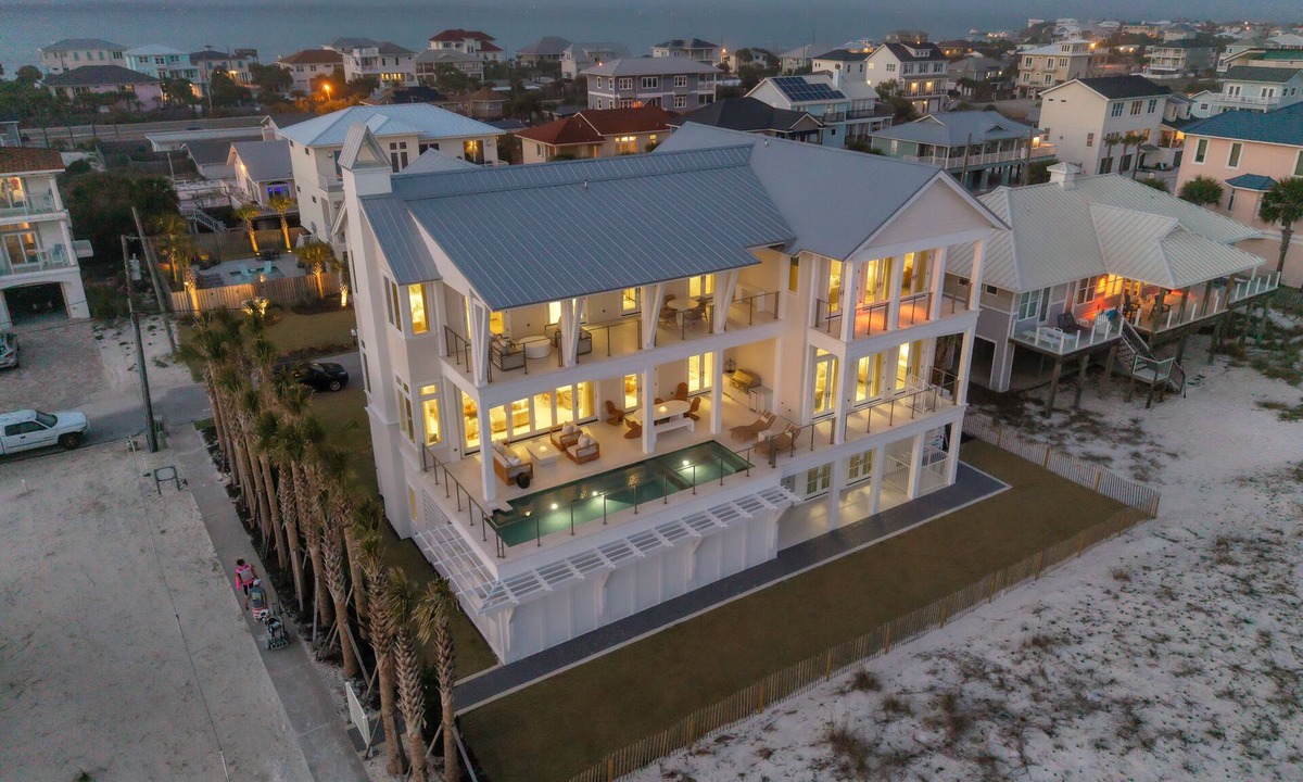 Villa Primera House | Beach Oasis | Luxury Gulf-Front Home with Private Heated Pool, Elevator & Beach