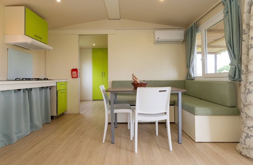 Bibbona House | Bungalow 'Sole2' with Shared Pool, Private Terrace and Air Conditioning