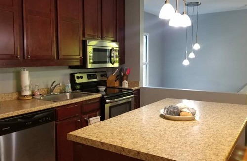 Raleigh Apartment | Cozy N. Raleigh Apt. with Pool and Hot Tub. Pets welcome BBQ Grill, TV & movies