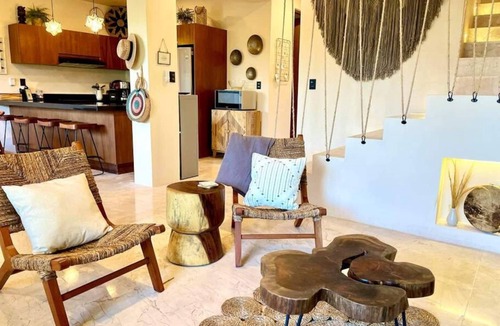 Zama Condo | Your oasis awaits at our luxury penthouse-100% private rooftop with plunge pool, stunning views, 2 additional shared pools on the ground floor and a building elevator just outside the front door. FREE extras, backup generator and water softener.