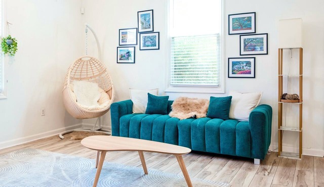 2BR Boho Chic Duplex・Near Tybee Island ・Savannah in Savannah