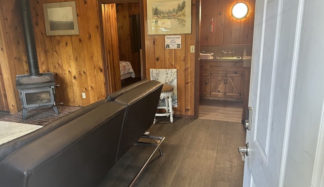 Adan -Rustic Cabin Interior in Boulder Creek