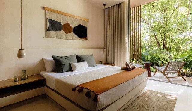 Aflora Quartz Loft Beach Club Access + Breakfast in Tulum