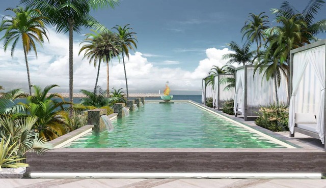 Beachfront Retreat with Water Sports and Golf Nearby in Cancún