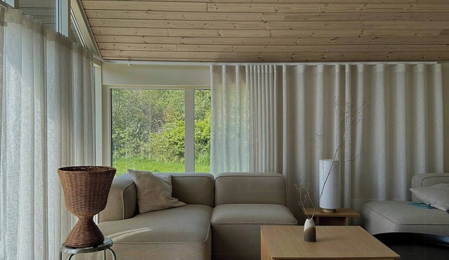 Danish design house near Møn's best beach in Stege