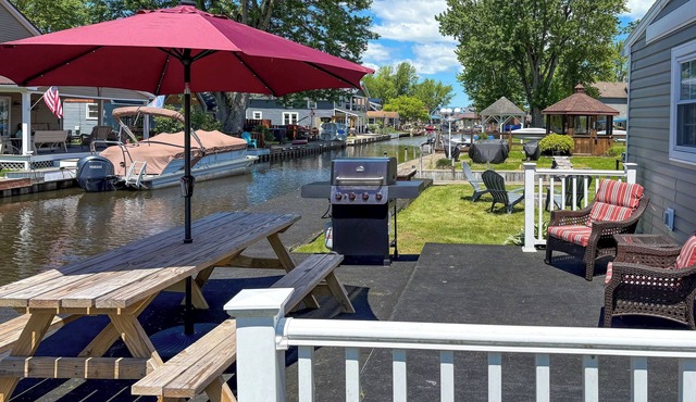 Dock, Deck & Fire Pit! Chautauqua Lake Retreat in Ashville