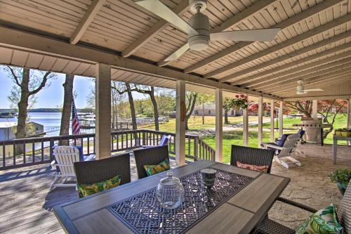 Dock & Grand Lake Access! Idyllic Afton Getaway in Monkey Island