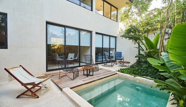 Don Quijote - Private pool & Beach club access in TULUM