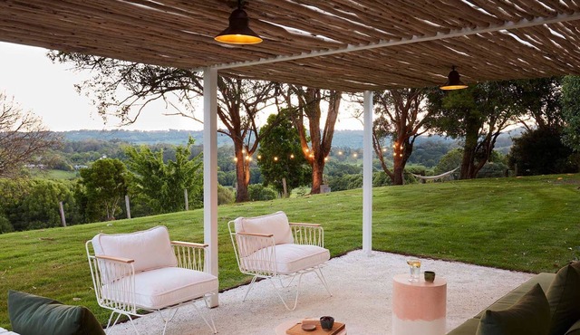 Hidden Byron - designer hinterland oasis with pool, fireplace and firepit in Myocum