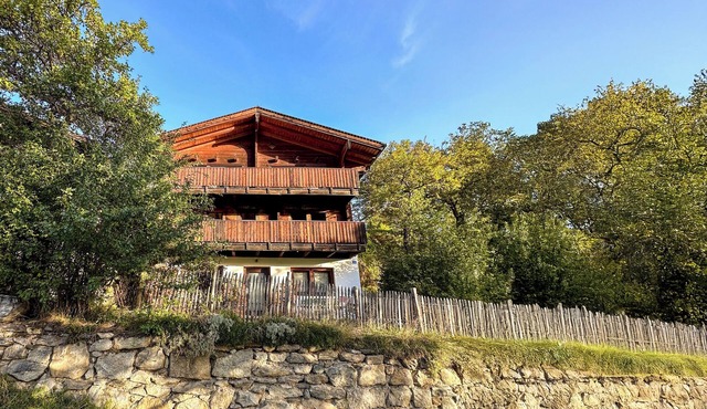 Hideaway Chalet Faazihaus in Ruhiger Panoramalage in Martisberg