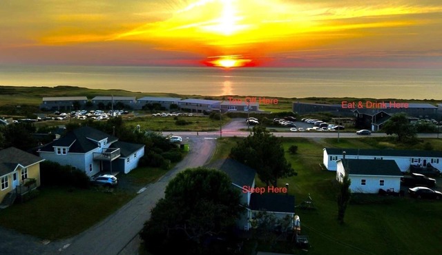 Including a Unique Garage Lounge Across from Cabot Cape Breton in Inverness
