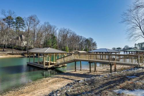 Lake Norman Retreat with Dock, Game Room and Hot Tub in Lake Norman of Catawba
