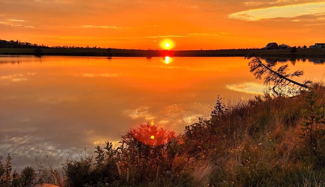 Luxury Farmstaycation - The Moose River Cottage at Lindsay Lake Farms in Middle Musquodoboit