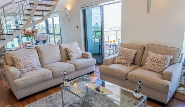 Modern 2-Bedroom Duplex Apartment with Free Parking in Nairobi