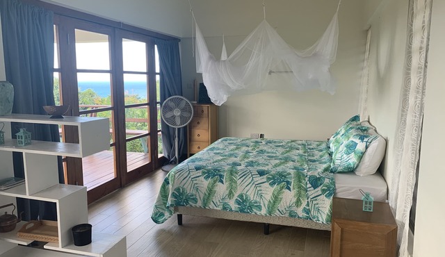 Modern studio with an incredible view! in Gros Islet