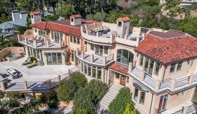 Most Spectacular Estate in Pebble, Magnificent Full Ocean Views! Walk to Lodge! in Pebble Beach