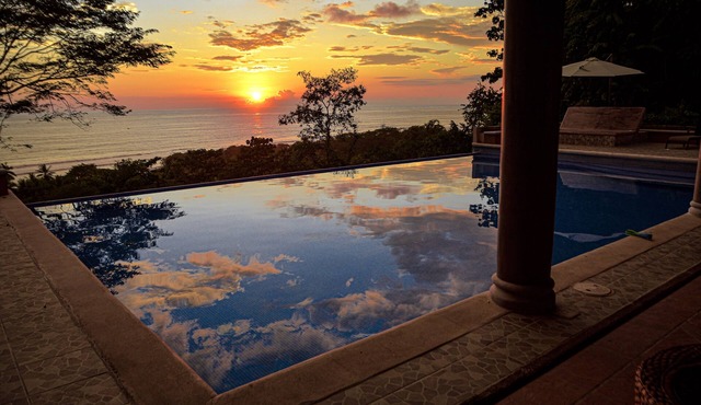 Multi-Level 6BR Villa with Outstanding Sunset and Ocean Views! in San Isidro