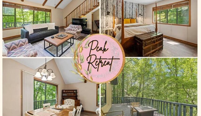 NEW! Peak Retreat- Lake Lure- Family Friendly! in Lake Lure