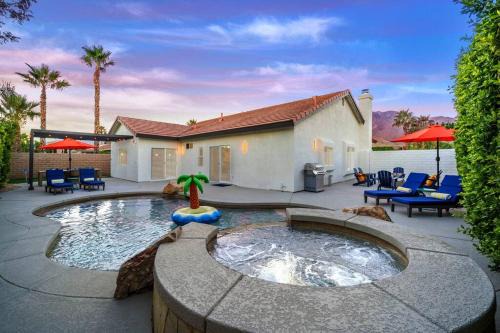 NEW! The Blue Cactus - Pool, Spa, Game Room in Palm Springs