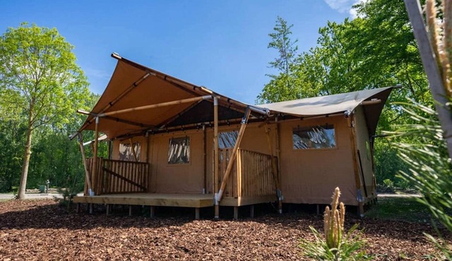 Nice tent lodge near Amsterdam in Amstelveen