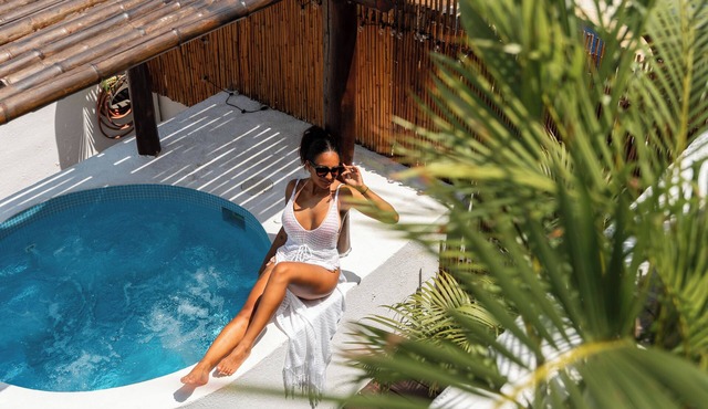 Penthouse with private Jacuzzi. Super central! in Playa del Carmen