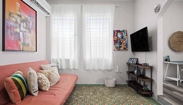 Santurce Loft | Large BBQ Terrace | Modern Design in San Juan