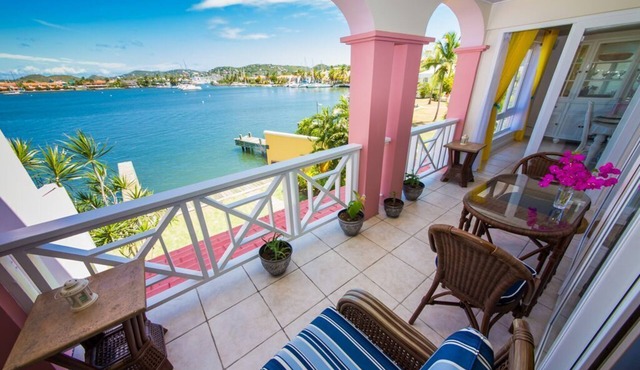 September savings! Luxury villa on the water. Pool & dock. 14 The Harbour. in Gros Islet