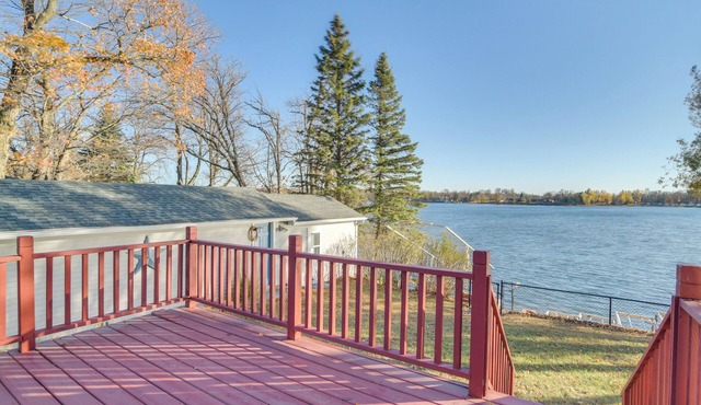 Star Lake Pet-Friendly Home: Fire Pit, Dock, Grill in Dent