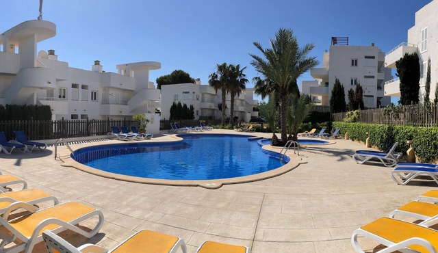 Top Floor Apartment in Prime Location with Views Overlooking the Marina & Coast in Santanyi