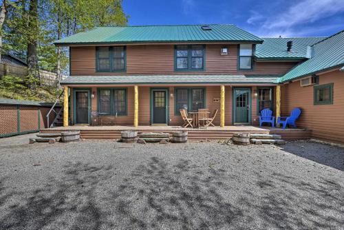 Townhome w/Deck: Walk to Mirror Lake & Main St! in Lake Placid