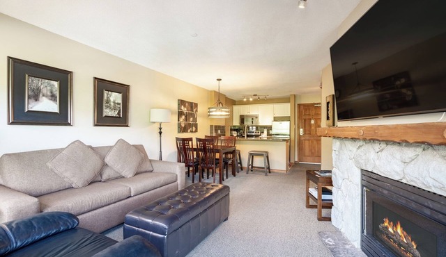 True Ski in/Ski Out Location- Renovated with Terrific Mountain Views in Whistler