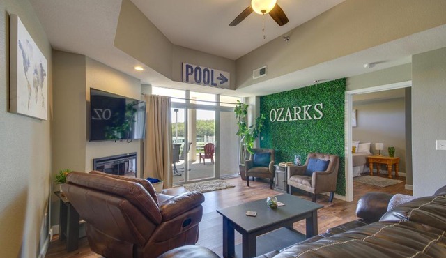 Updated Lakefront Condo and Patio and Pool Access in Osage Beach