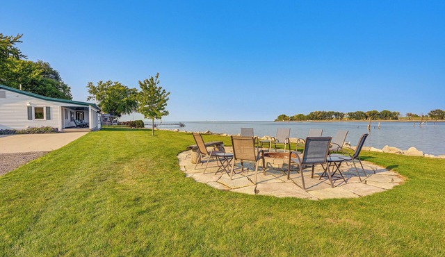 Waterfront Bay City Home w/Dock & Boat Launch! in Bay City