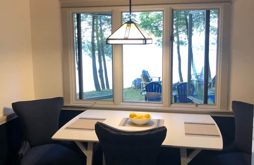 Harbor Springs House | Beachfront Cottage on Lake Michigan in Goodhart along M-119 Tunnel of Trees