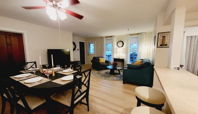 Aldine Bowman Suite STUNNING updated 2-bdrm w/lake views in the heart of CHQ! in Chautauqua