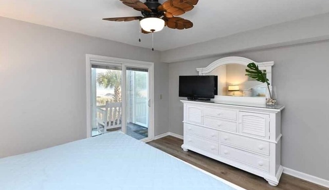 Right on the water! Ocean Front. 1st Floor Ocean Front Condo. Amazing Views. in Surfside Beach