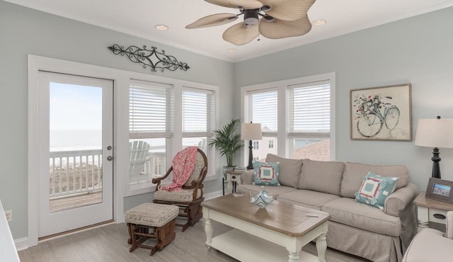 SERENITY BY THE SEA! LARGE LUXURY CONDO WITH ELEVATOR ON CAROLINA BEACH in Carolina Beach