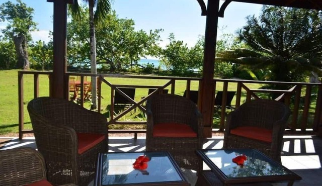 Heliconia Grove in Praslin Island