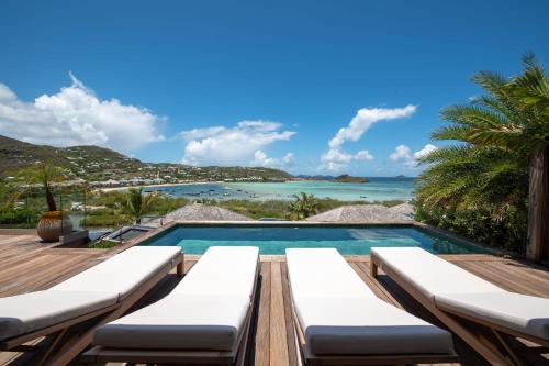 Villa Essenia - Vue Lagon avec Piscine in Saint Barthelemy